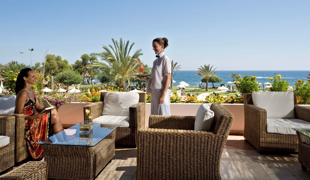 Constantinou Bros Athena Royal Beach Hotel (Adults Only) Paphos Restaurant photo