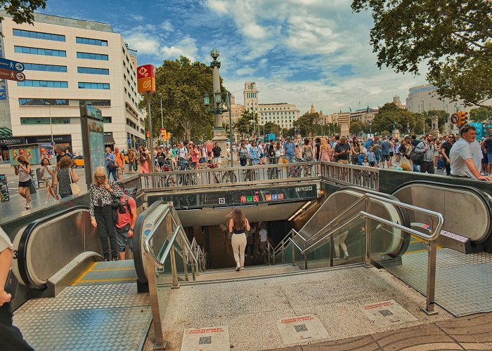 Plaça de Catalunya Train Station photo