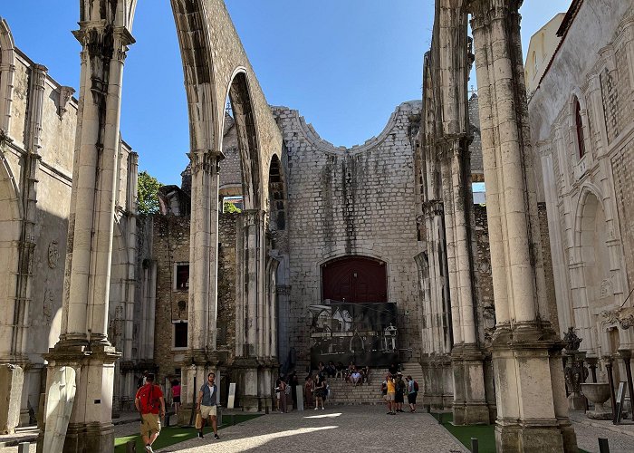 Convento do Carmo Finding clues in between the stones at the Convento do Carmo ... photo