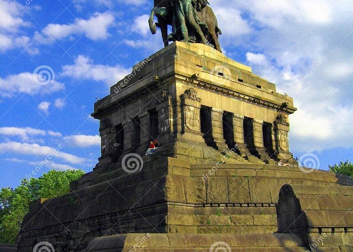 Deutsches Eck Koblenz, Rhineland-Palatinate, Deutsches Eck, Emperor Wilhelm I ... photo