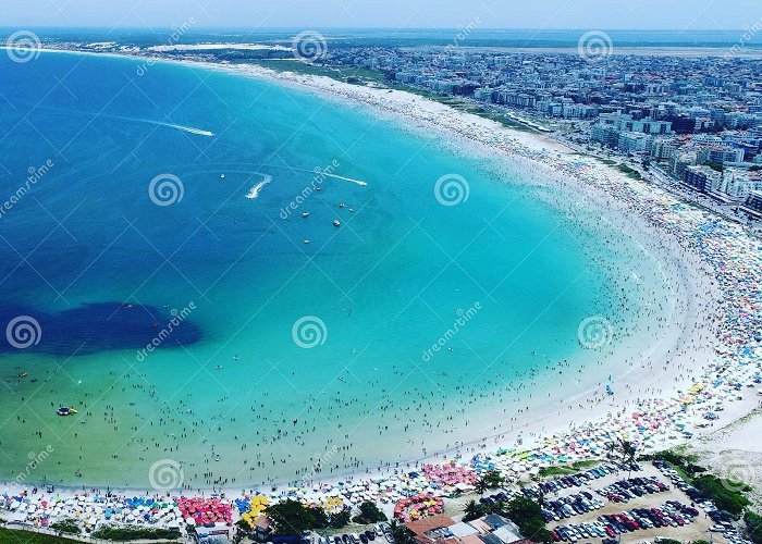 Forte Beach Aerial View of Forte Beach in Cabo Frio Beach, Rio De Janeiro ... photo