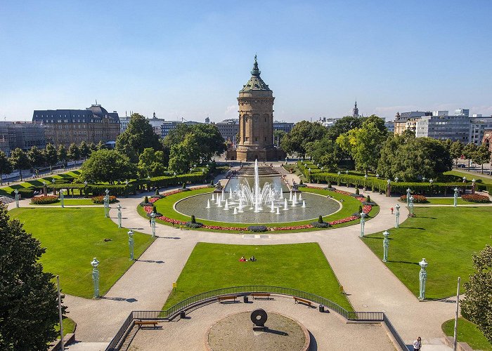 Wasserturm am Friedrichsplatz Friedrichsplatz in Mannheim photo