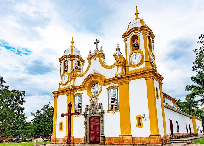 Yves Alves Cultural Center Premium Photo | Low angle view of old and historic church with ... photo