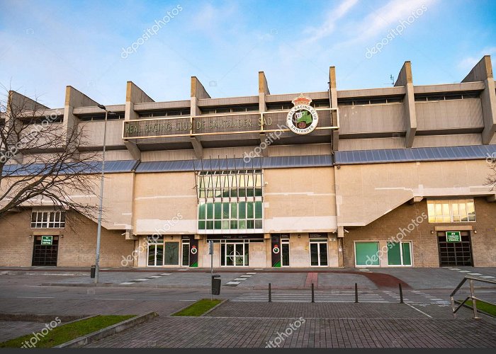 El Sardinero Stadium Santander Cantabria Spain 2019 Main Facade Stadium Sardinero Sport ... photo