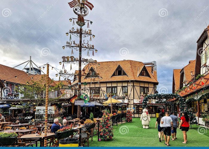 Vila Germanica Blumenau, Brazil - Dec 26, 2023: German Village Park, Site of ... photo