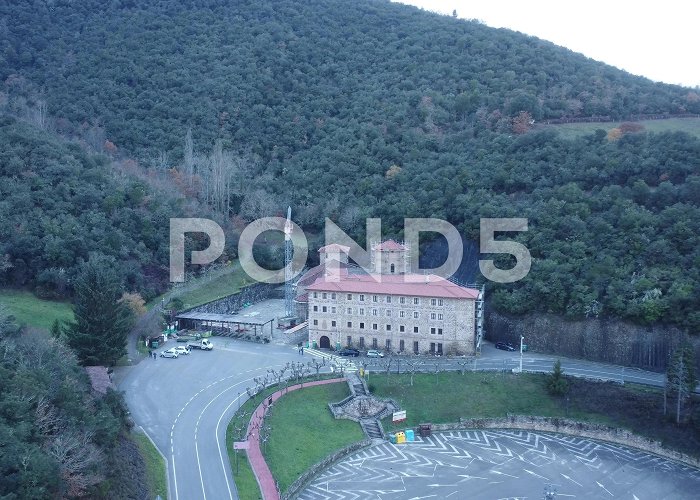 Santo Toribio de Liebana Monastery Santo Toribio de Liebana Monastery. Pote... | Stock Video | Pond5 photo