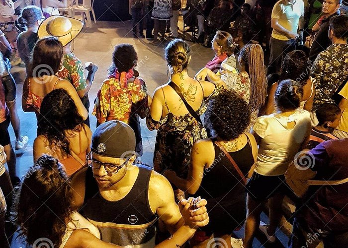 Historic Centre People Dancing ForrÃ³ in the Historic Center of SÃ£o Luis Do ... photo