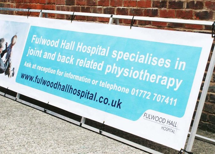 Fulwood Hall Hospital Banners & A Boards - Signs Preston photo
