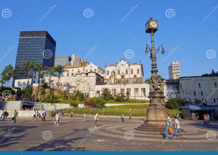 Largo da Carioca Carioca Square in Rio editorial stock photo. Image of convent ... photo