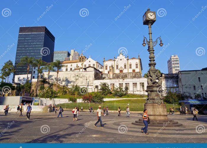 Largo da Carioca Church Convent Santo Antonio Largo Carioca Rio De Stock Photos ... photo