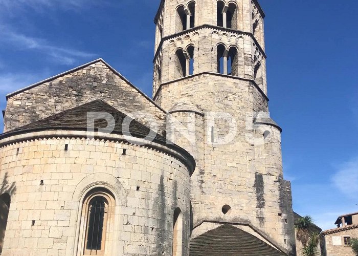 Sant Pere de Galligants Monastery of Sant Pere de Galligants in ... | Stock Video | Pond5 photo