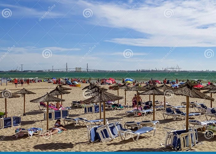 Valdelagrana Valdelagrana Beach in the Municipality of Puerto De Santa Maria ... photo