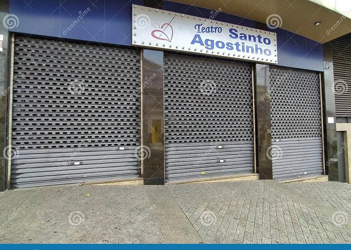 Santo Agostinho Theatre Facade of Teatro Santo Agostinho, Sao Paulo. Editorial Image ... photo