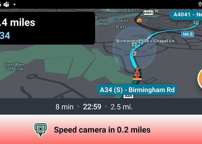 Great Barr Golf Club Google Begins Testing New Warning Design in Waze Navigation App on ... photo