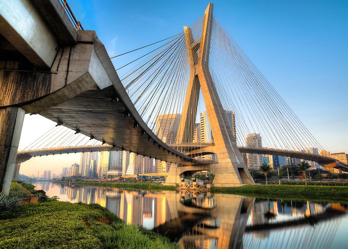 Armando de Salles Oliveira Stadium Octavio Frias de Oliveira Bridge - Brazil : r/EngineeringPorn photo