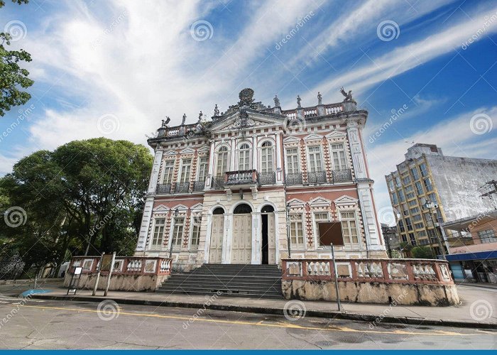 Ilheus Port Ilheus, Bahia, Brazil â€“ December, 03, 2023: Paranagua Palace in ... photo