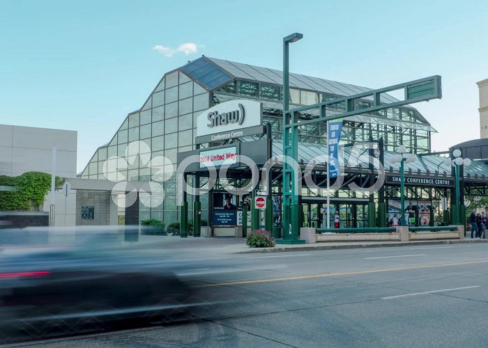 Shaw Conference Centre Hyperlapse of Shaw Conference Centre in ... | Stock Video | Pond5 photo