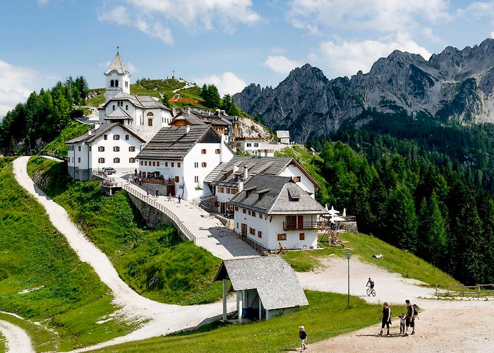 Mount Lussari Cable Car Giro d'Italia Climbs – Mount Lussari (P011) • Road Cycling ... photo