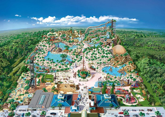 Caribe Bay Park Areas and Map - Caribe Bay photo