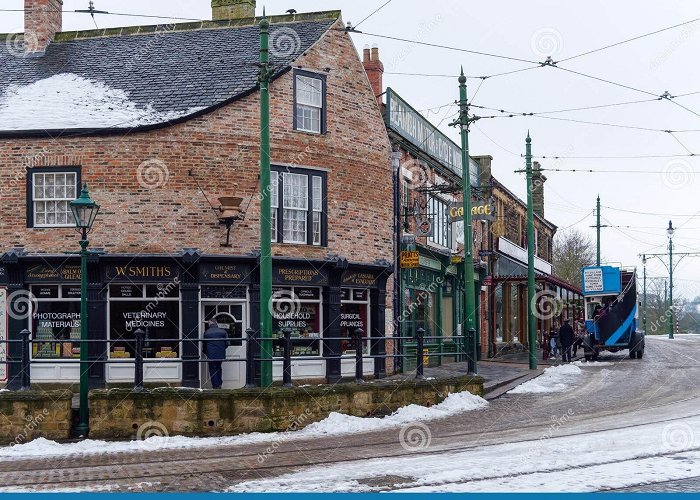 Beamish Open Air Museum STANLEY, COUNTY DURHAM/UK - JANUARY 20 : Old Shop at the North O ... photo