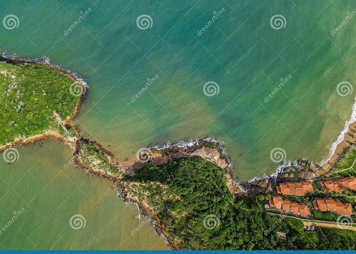 Rasa Beach Aerial Drone Photo View from Ponta Do Pai Vitorio D in Rasa Beach ... photo