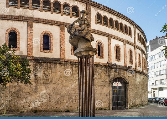 Bullring Pontevedra Pontevedra - Spain, Bullring of Pontevedra City in Spain Editorial ... photo