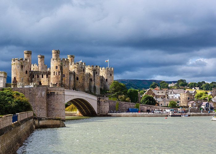 Conwy Castle King of the castles: Wales may be out of the World Cup - but the ... photo