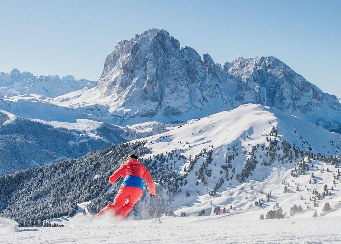 Mickey Mouse Open slopes in Val Gardena - Dolomites photo