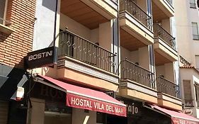 Hostal Vila Del Mar Hotel Lloret de Mar Exterior photo