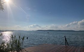 Sunny Private Beach Villa Balatonlelle Exterior photo