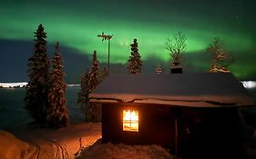 Northern Light Cabin With Sauna By Torneriver Kiruna Exterior photo