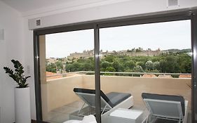 Les Suites Du Saint Nazaire - Les Balcons De La Cite Carcassonne Exterior photo