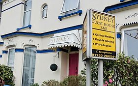 Sydney House Hotel Plymouth Exterior photo