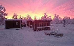 Arctic Gourmet Cabin Villa Kiruna Exterior photo