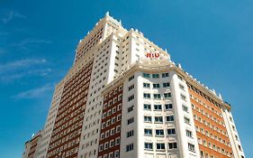 Riu Plaza Espana Hotel Madrid Exterior photo