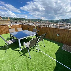 Bath Roof Terrace Apartment, City Centre, Sleeps Up To 8 Exterior photo