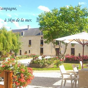 Hotel Le Manoir De Mathan Crepon A La Campagne 5 Mn D'Arromanches Et 10 Mn De Bayeux Exterior photo