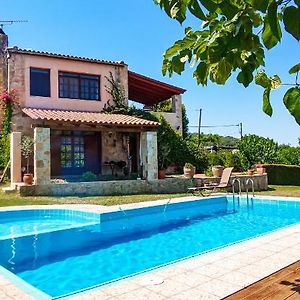 Villa Skine With Private Pool And Garden Chania  Exterior photo