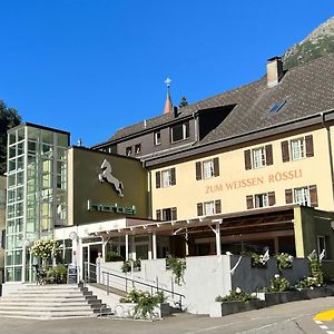 Weisses Roessli Only Bed & Breakfast Self Check-In Hotel Goschenen Exterior photo