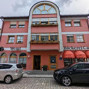 Cafe-Baeckerei-Pension Weigl Hotel Oberviechtach Exterior photo