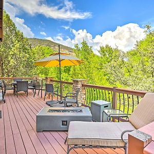 Log Cabin In Payson With Deck, Mtn And Creek Views Villa Exterior photo