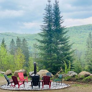 Artemis Log Cabin With Spa & Mountain View Sainte-Lucie-de-Doncaster Exterior photo