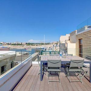 Traditional Maltese Townhouse Wt Terrace And Pool Villa Senglea Exterior photo