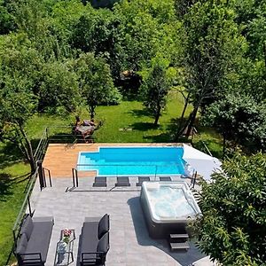 House With Hot Tub, Sauna And Swimming Pool Near Zagreb Gudci Exterior photo