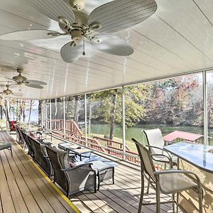 Pet-Friendly Lakeside Retreat With Dock! Villa Abbeville Exterior photo