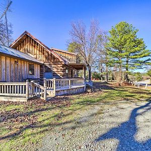 Wilburton Cabin With Fire Pit, Mountain Views! Villa Exterior photo