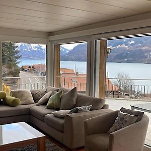 Ultra Luxurious House Lake View Niederried bei Interlaken Exterior photo
