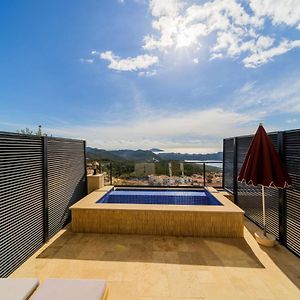 Sea And Nature View Cozy Flat With Pool In Kas Exterior photo