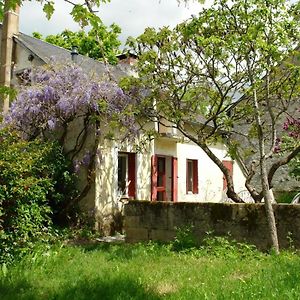 Lovely Rural And Quiet Farmhouse With Natural Swimming Lake Apartment Parsac Exterior photo