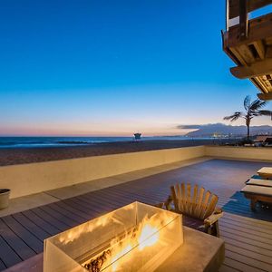 Luxury Modern Designer Beach House On Sand W/ Pool Ventura Exterior photo